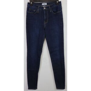 Womens Judy Blue Los Angeles Jeans Style 8393 Size 7/28 Pants USA Made Dark Wash